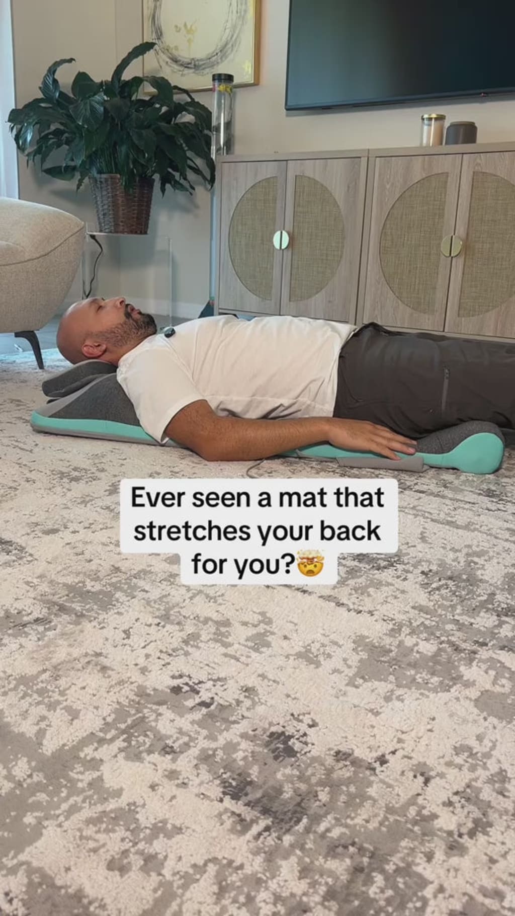 Air Compression Back Stretching Mat